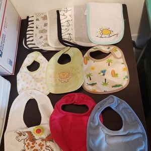 Burp Clothes and Baby Bibs